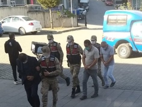 Ordu’da okuldan etkileşimli tahtalar çalan 4 kişi yakalandı