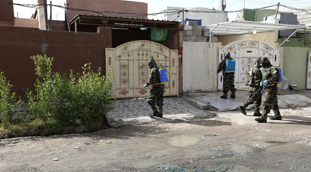 Irak’ta koronavirüsten ölenlerin sayısı 10 bin 418’e çıktı