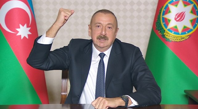 Azerbaycan Cumhurbaşkanı Aliyev ulusa seslendi