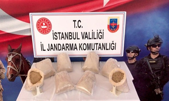 İstanbul’da uyuşturucu operasyonunda 26 kilogram eroin ele geçirildi