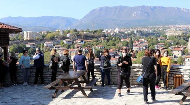 Safranbolu’da hafta sonu yoğunluğu