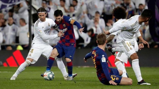 Seyircisiz El Clasico’nun galibi Real Madrid