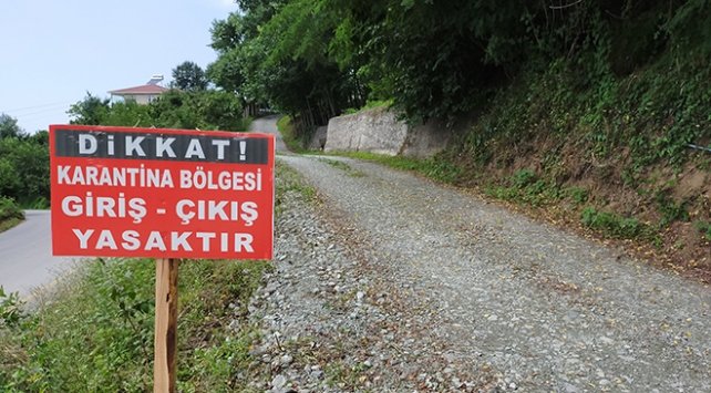 Bilecik’te bir mahalle karantinaya alındı