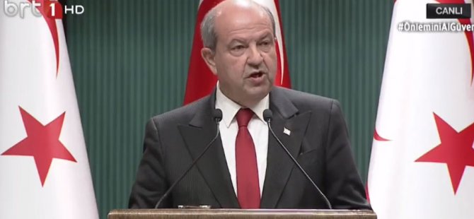 Tatar: 5’li konferans Kıbrıs konusunun neticeye bağlanması için son şanstır