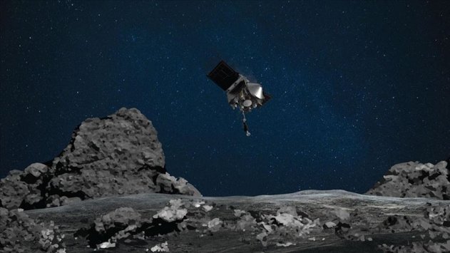 NASA’nın uzay aracı topladığı gök taşı örneklerini dünyaya gönderiyor