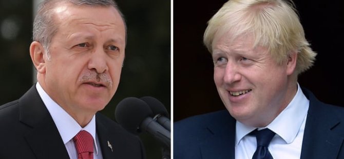 Erdoğan ve Johnson Kıbrıs meselesini görüştü