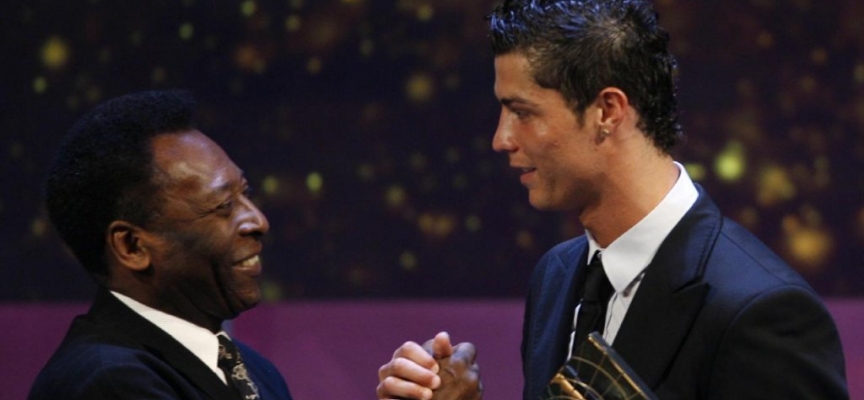 Pele’den Ronaldo’ya tebrik: Rekorumu kırdın