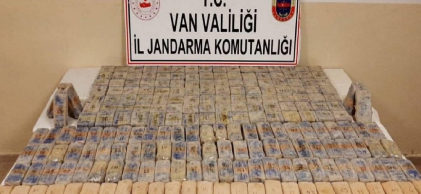 Van’da 114 kilogram uyuşturucu madde ele geçirildi