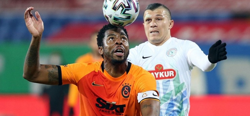 Galatasaray ile Rizespor 40. randevuda