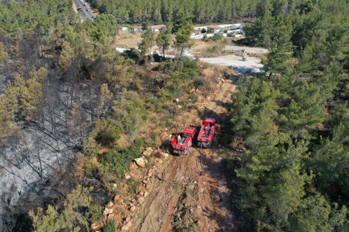 SON DAKİKA: Milas ve Bodrum’daki yangınlar kontrol altına alındı