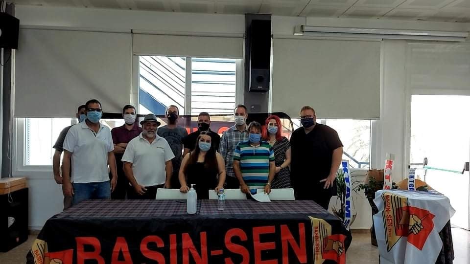 Basın-Sen başkanı yeniden Ali Kişmir