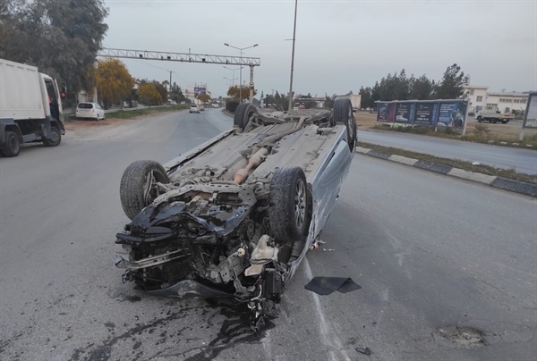 53 TRAFİK KAZASI MEYDANA GELDİ; KAZALARDA 22 KİŞİ YARALANDI