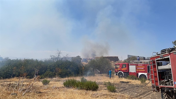 Son bir haftada 27 yangın çıktı… Kuru ot ve çöp yangını ilk sırada