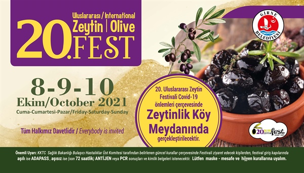 Zeytin Festivali bugün başlıyor