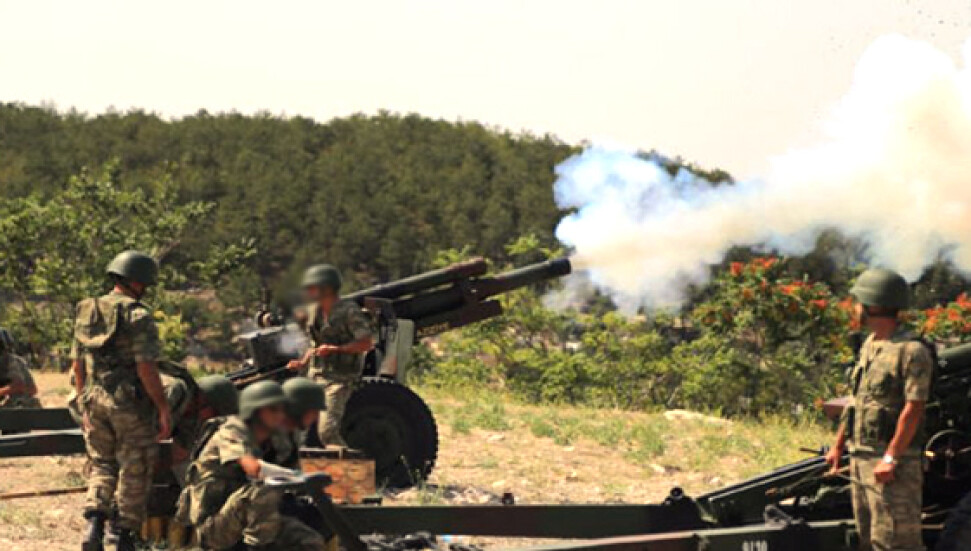 Mevlevi bölgesinde 1-12 Kasım tarihleri arasında havan atışları yapılacak