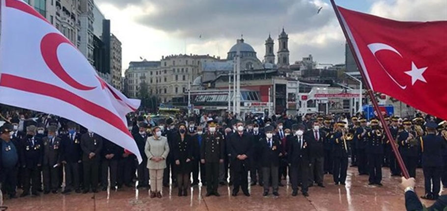 KKTC’nin 38. Kuruluş Yıl Dönümü Taksim’de kutlandı – BRTK