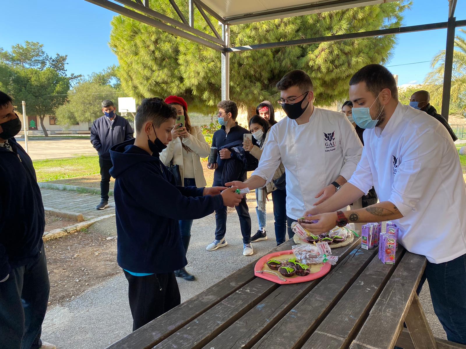 GAÜ Turizm Ve Gastronomi Bölümü Özel Eğitim Merkezini ziyaret etti