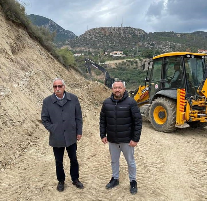 Girne’de trafik yoğunluğunu azaltmak için yeni yol açılıyor