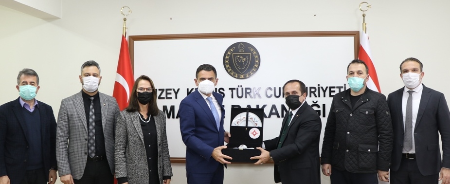 Maliye Bakanı Oğuz, Bilecik Ticaret ve Sanayi Odası heyetini kabul etti