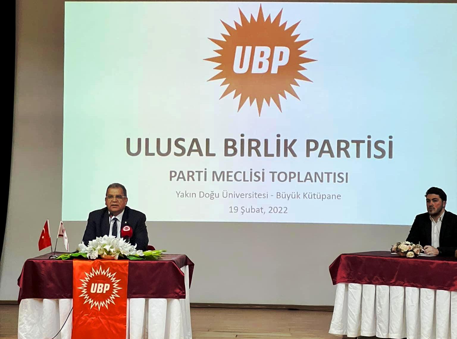 UBP Parti Meclisi  toplandı