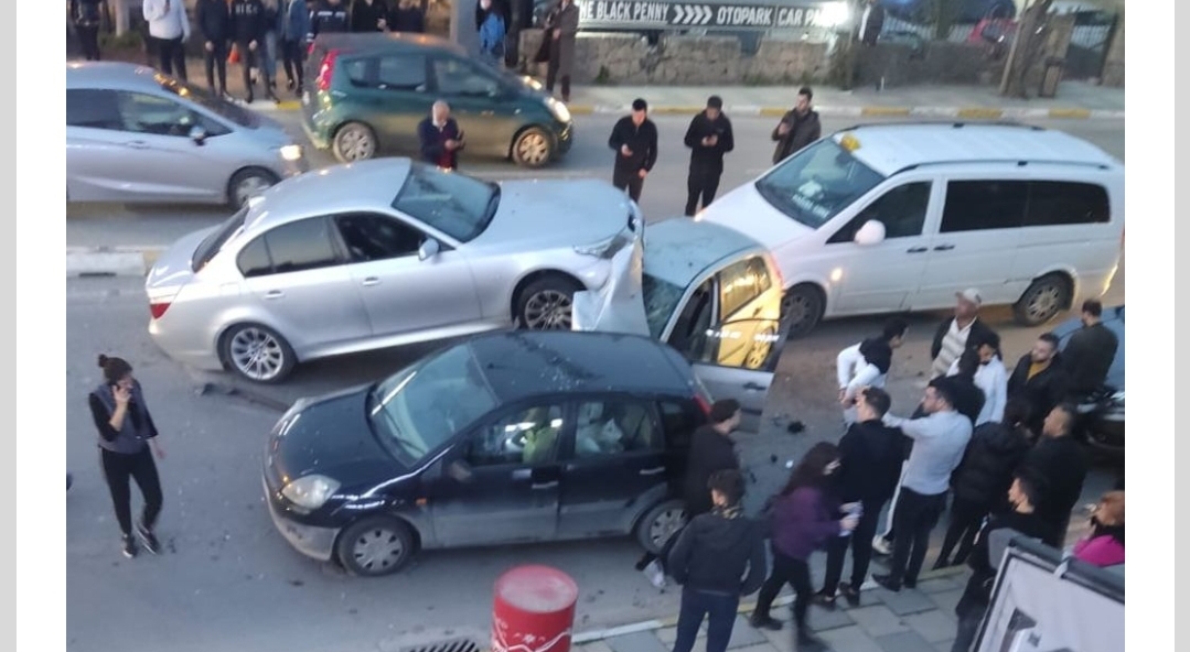 Girne’de korkutan kaza! Sürücü tutuklandı!