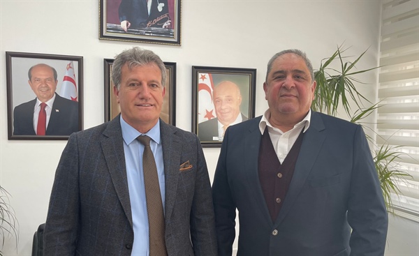Bakan Arıklı Yusuf Burak’ı kabul etti