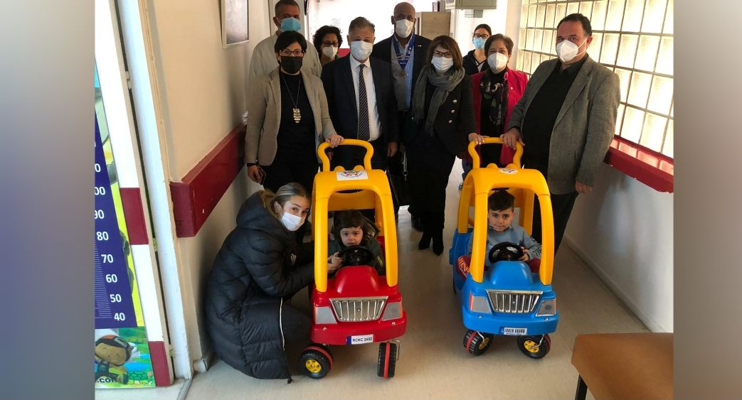 Rotary Clup of Kyrenia Cosmopolitan, Çocuk Cerrahi Servisi’ne bağışta bulundu