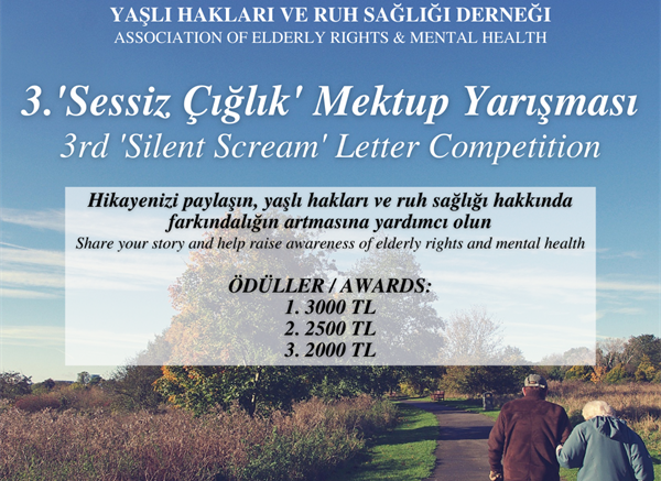 “Sessiz Çığlık” Mektup yarışmasına başvurular başladı