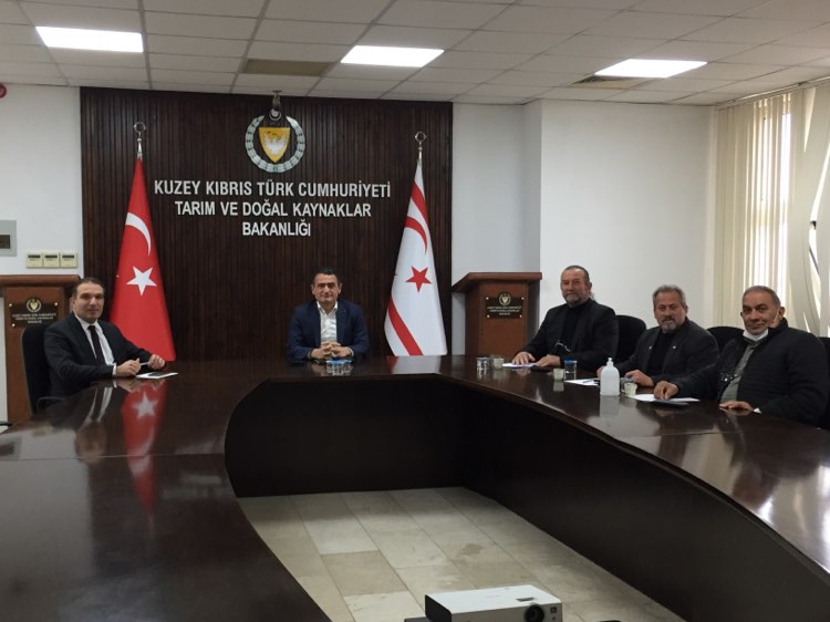 Tarım Bakanı Oğuz Çiftçiler Birliği üyeleriyle görüştü