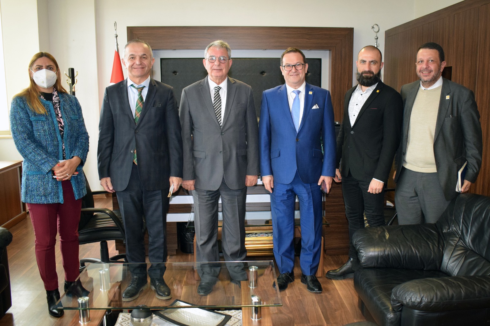 Ekonomi ve Enerji Bakanı Kutlu Evren, Kıbrıs Türk Ticaret Odası’nı kabul etti