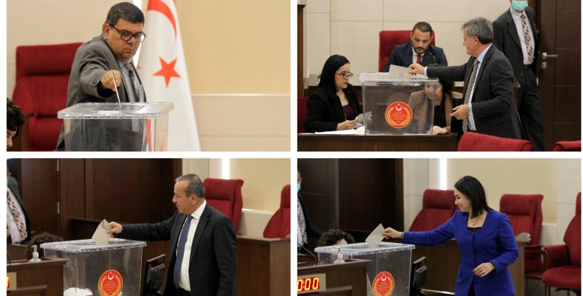 Vekiller, UBP tarafından Meclis Başkanlığı için önerilen Zorlu Töre’yi oyluyor