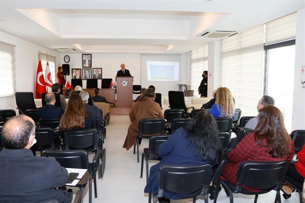 Cumhurbaşkanı Tatar, Meteoroloji Dairesi ve Meteoroloji Mühendisleri Odası’nın düzenlediği “Erken Uyarı ve Erken Eylem” seminerine katıldı