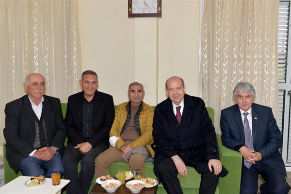 Cumhurbaşkanı  Tatar’dan Türk Barış Kuvvetleri Gazilerine vefa ziyareti