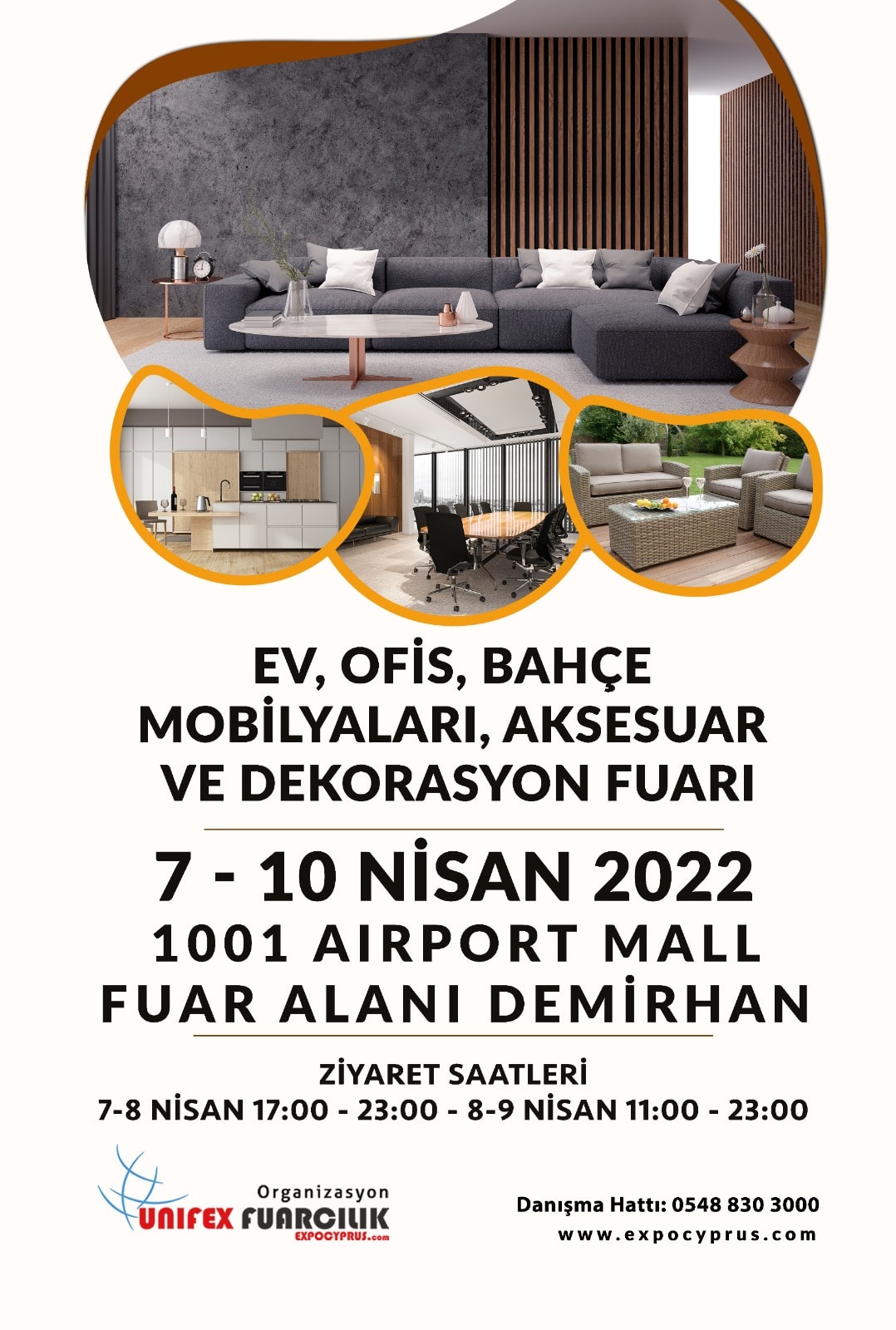 Ev, Ofis, Bahçe Mobilyaları, Aksesuar ve Dekorasyon Fuarı düzenleniyor