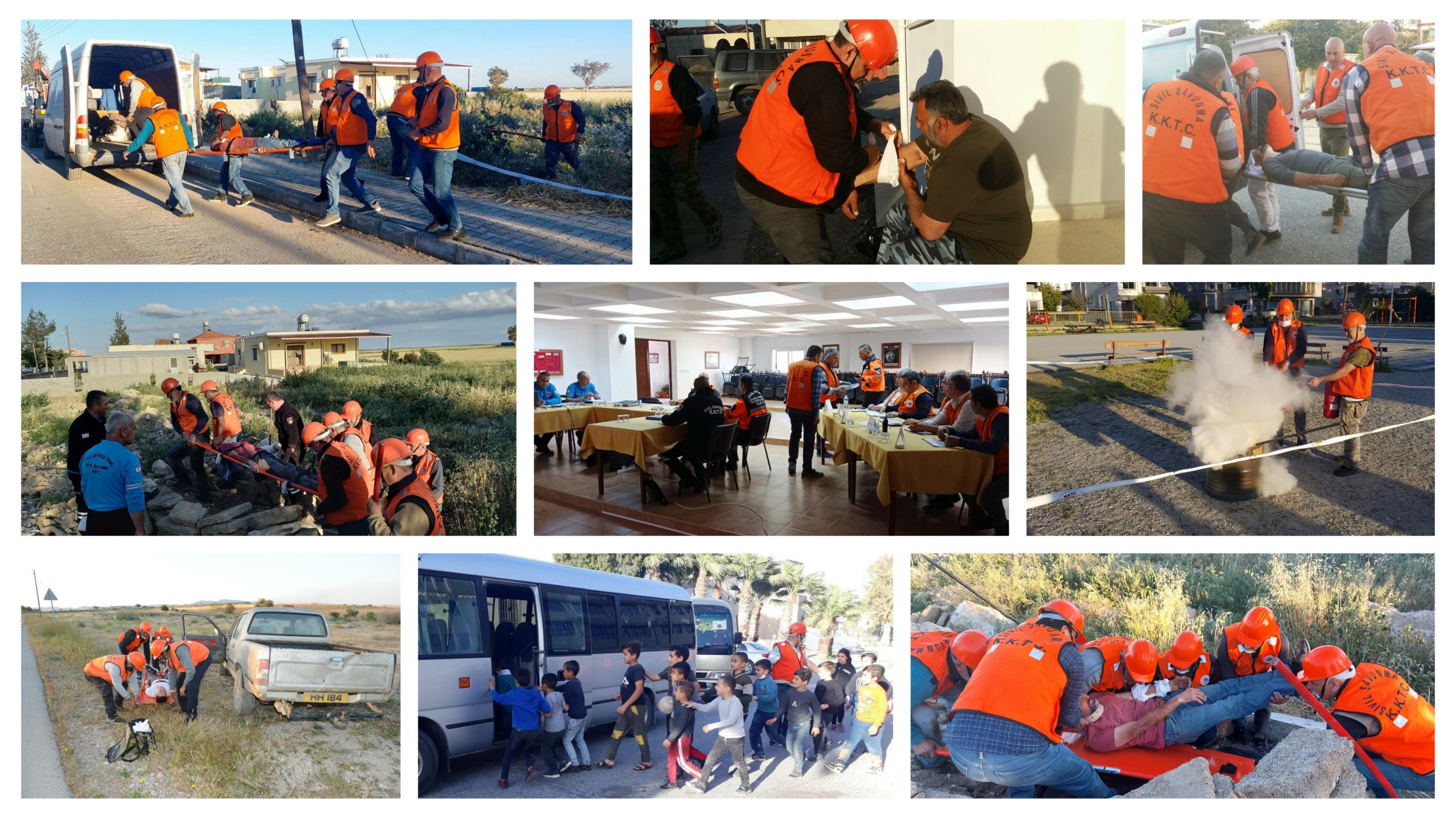 Sivil Savunma “Kısmi Tatbikatlar”ı icra edildi