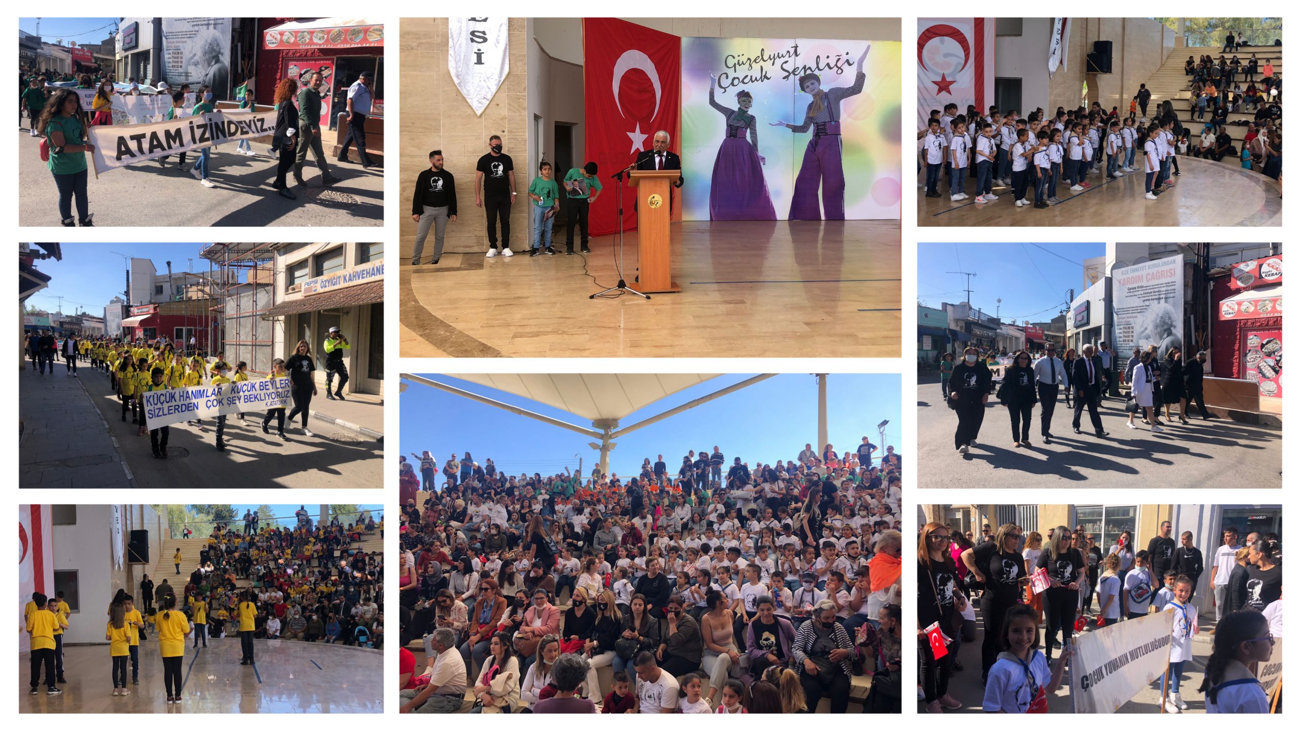 Güzelyurt’ta 23 Nisan coşkusu vardı