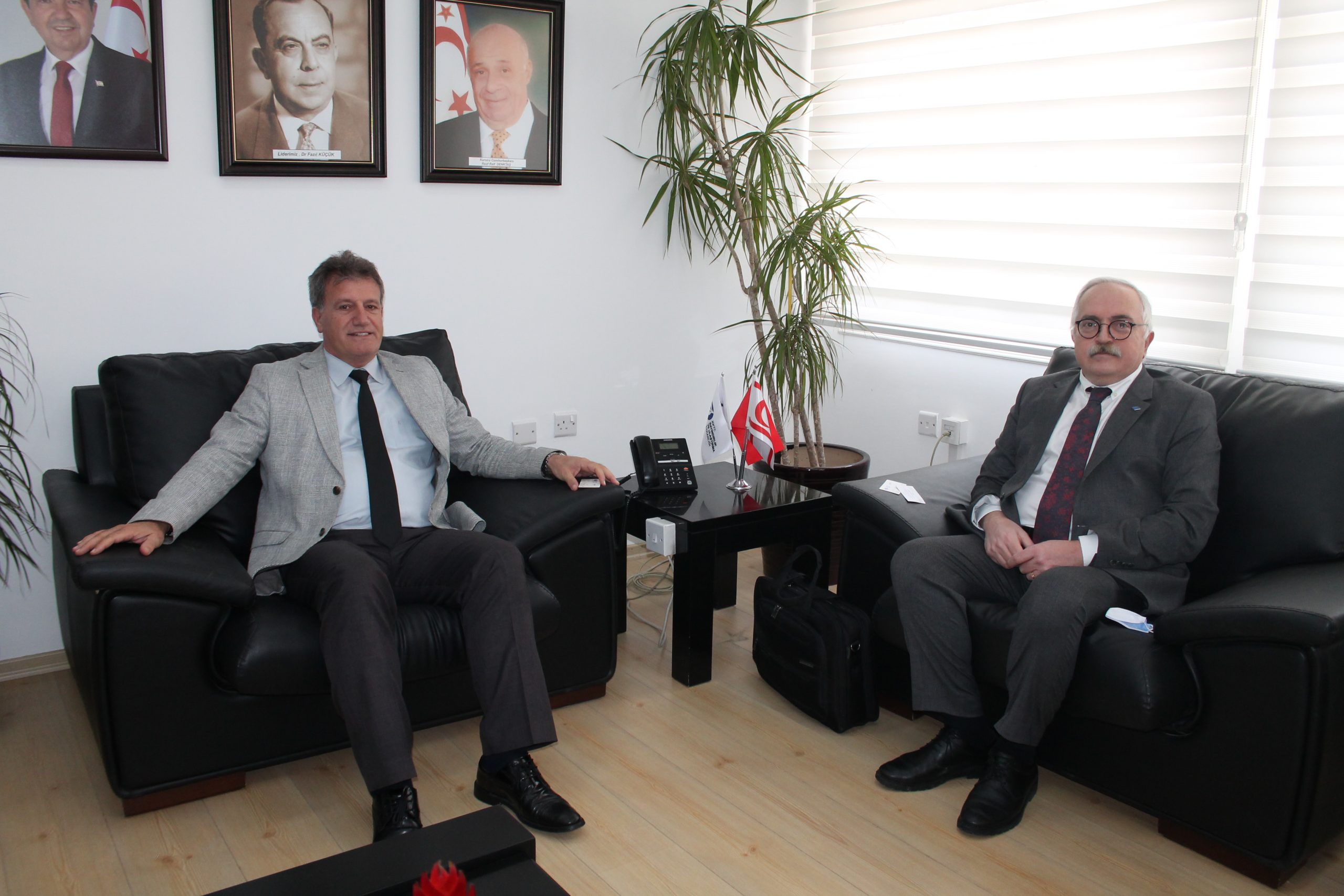 Ulaştırma Bakanı Arıklı ICAS Genel Müdürü Ergin’i kabul etti