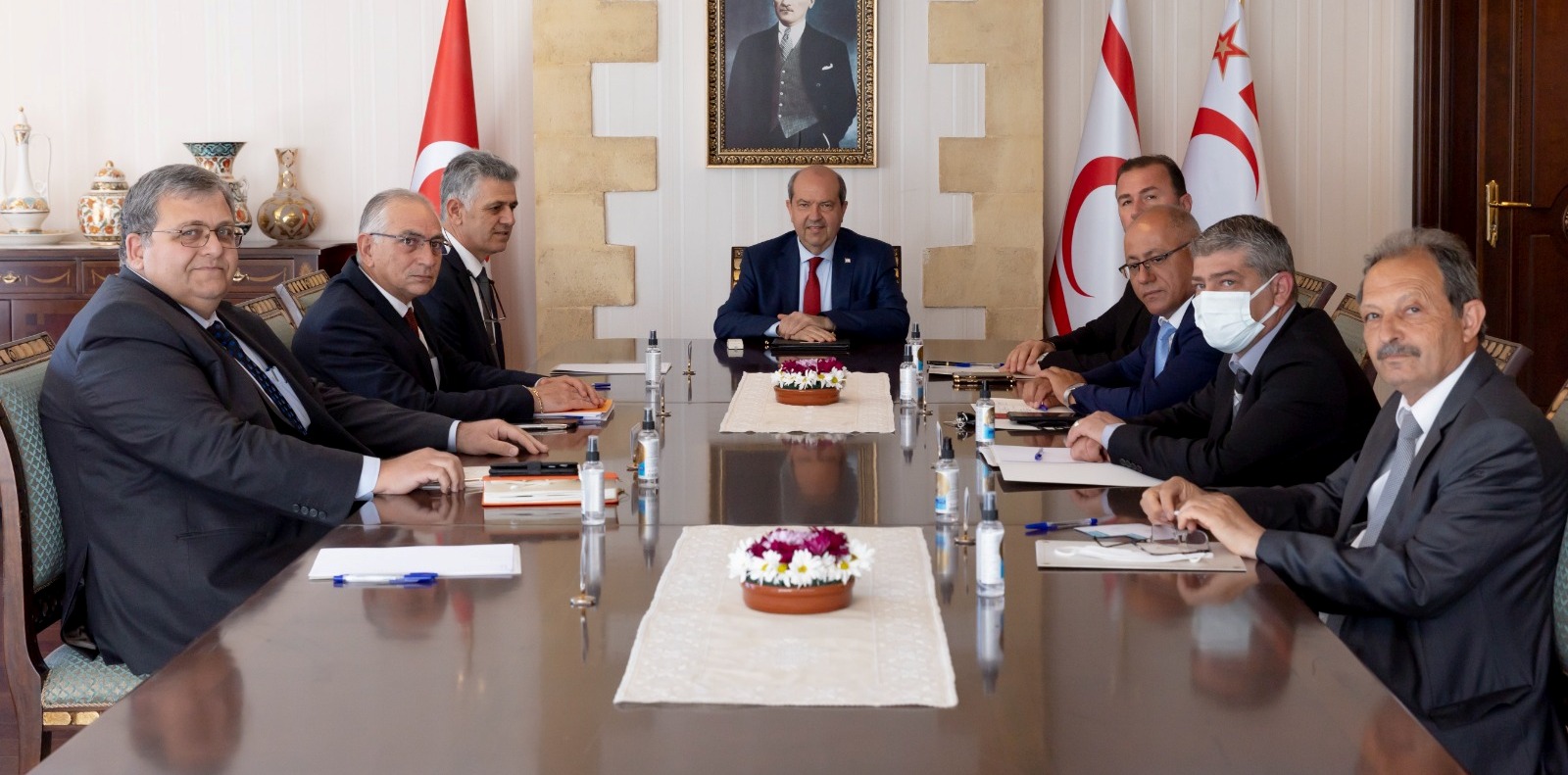 Ekonomi, Cumhurbaşkanlığı’nda gerçekleştirilen toplantıda ele alındı