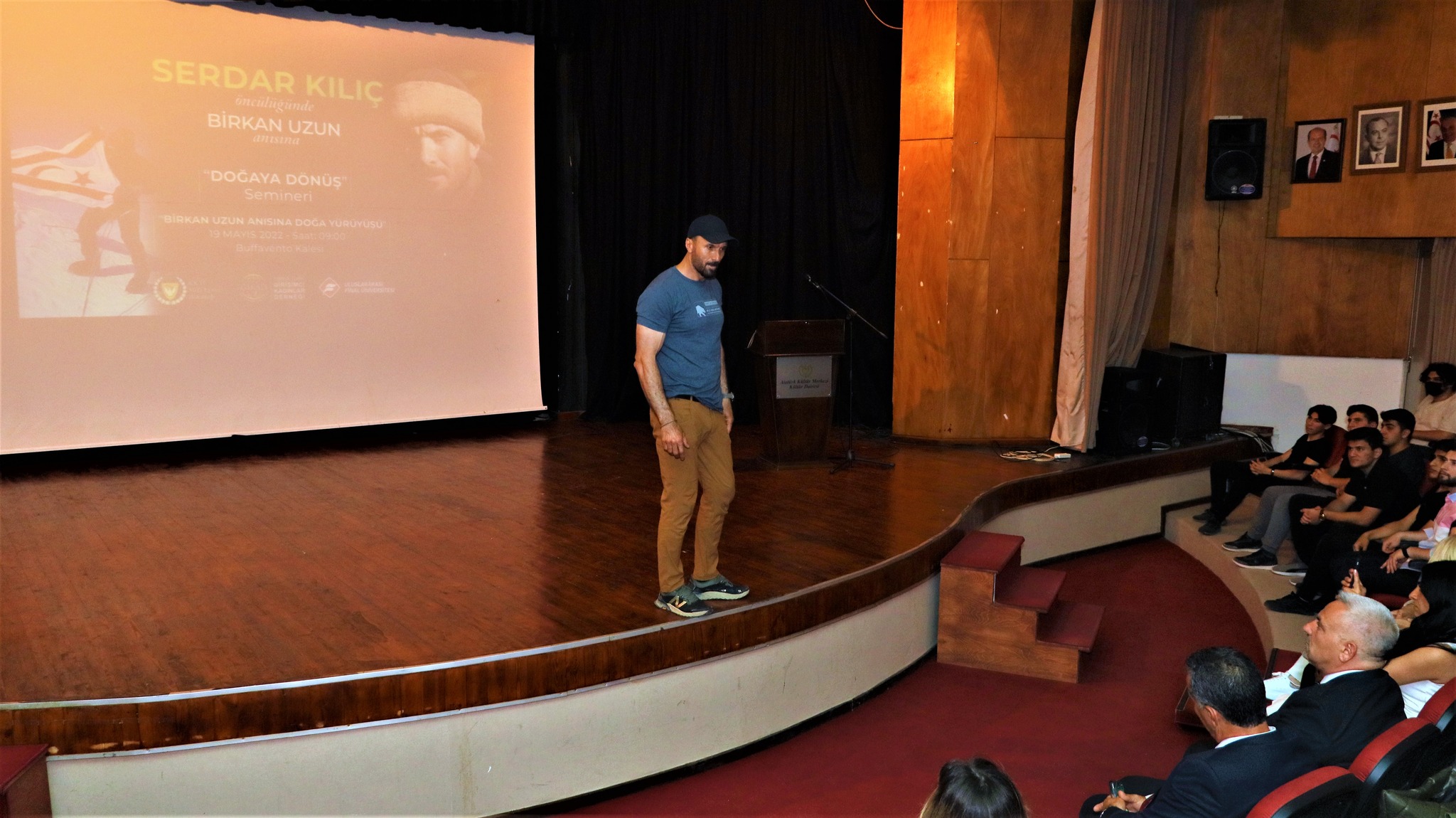 Serdar Kılıç “Doğaya Dönüş” semineri verdi