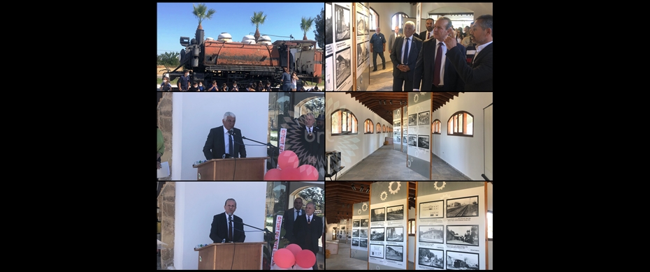Güzelyurt Tren İstasyonu Müzesi, bugün düzenlenen törenle açıldı