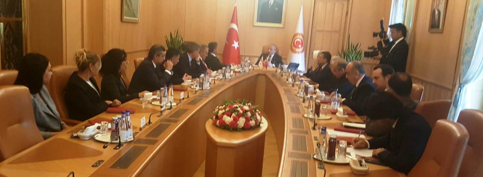 Başbakan Üstel, TBMM Başkanı Şentop ile görüştü