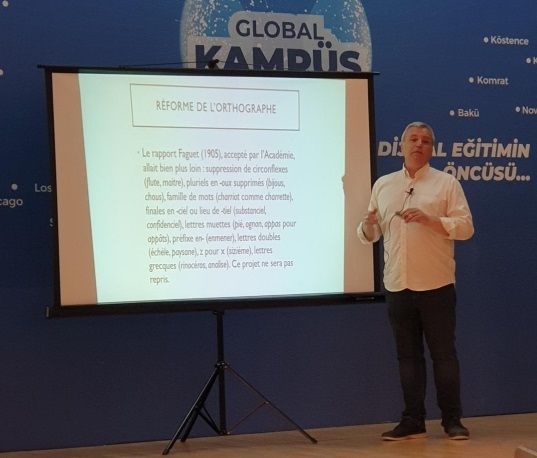 Fransızca dilindeki gelişmelerle ilgili konferans verildi