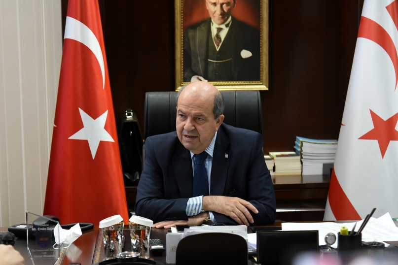 Cumhurbaşkanı Ersin Tatar:Tarihten gelen siyasi dengeleri sarsacak şekilde siyaset yapılmasını doğru bulmuyorum