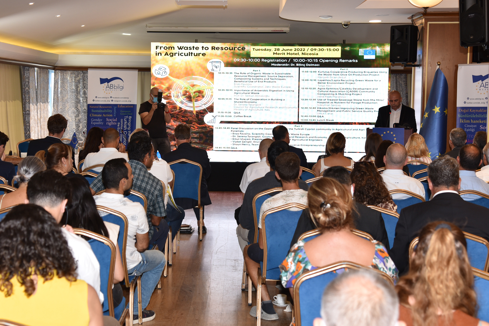 Atıkların tarımda kullanılması konulu  seminer ve panel düzenlendi