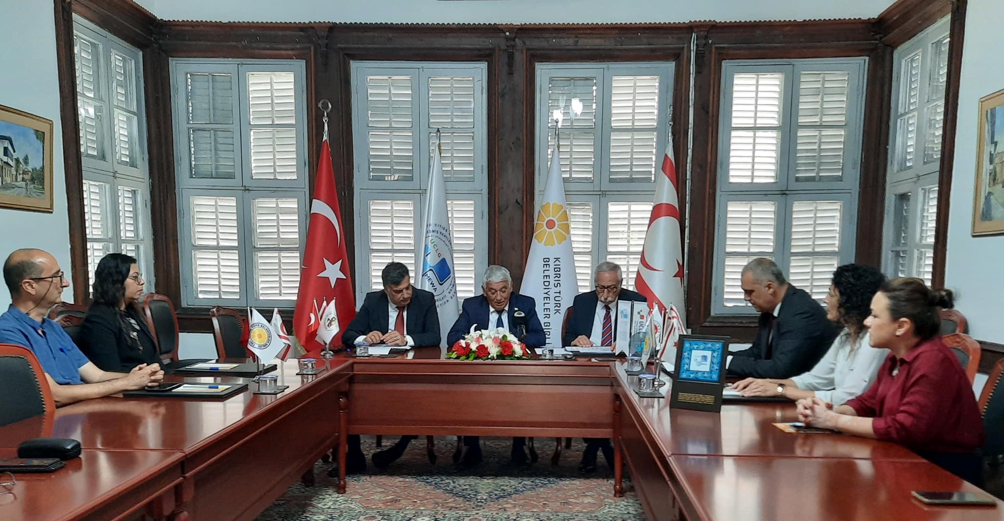 UCLG-MEWA Genel Kurulu’nda elde edilen kazanımlarla ilgili toplantı yapıldı