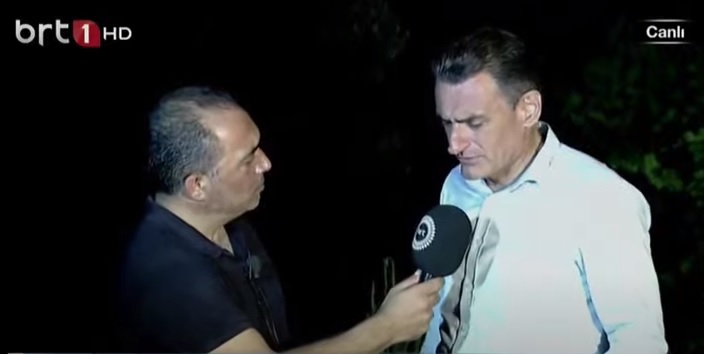 Bakan Oğuz: Yangınla mücadele devam ediyor. Bu gece uzun olacak