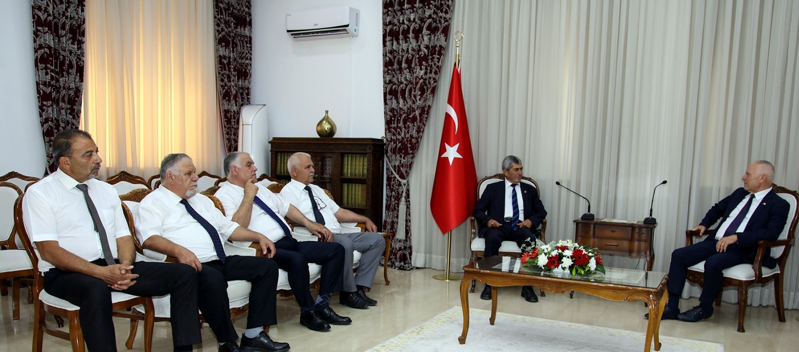 Töre, Polis Emeklileri Derneği heyetini kabul etti