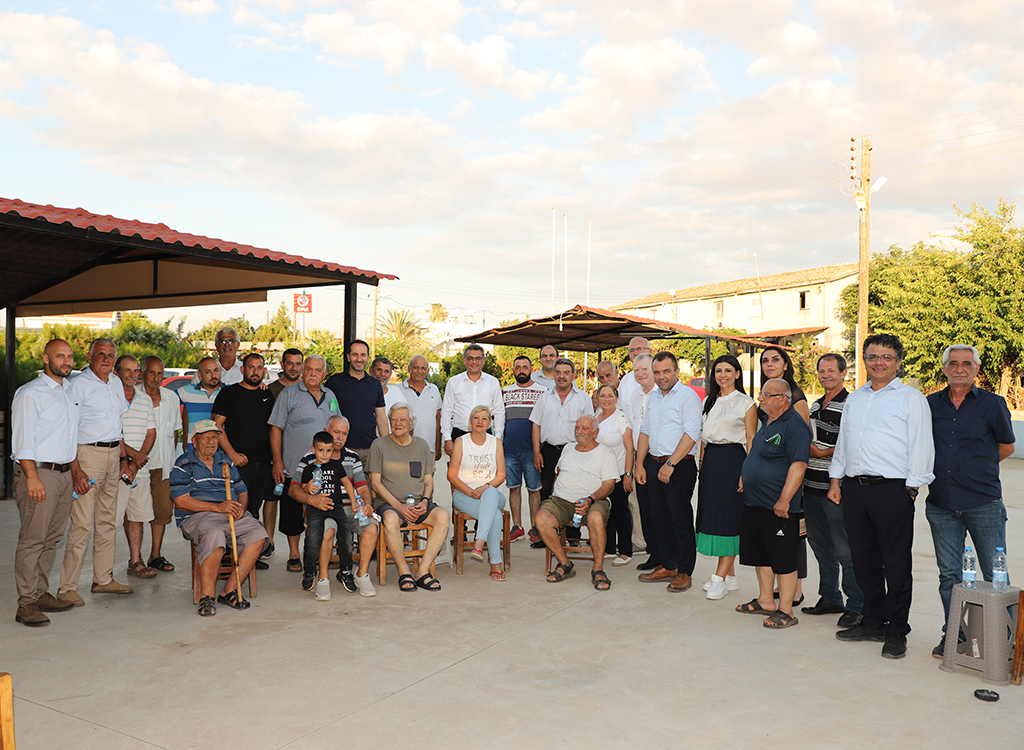 CTP Heyeti Lefke, Gaziveren ve Doğancı’yı ziyaret etti