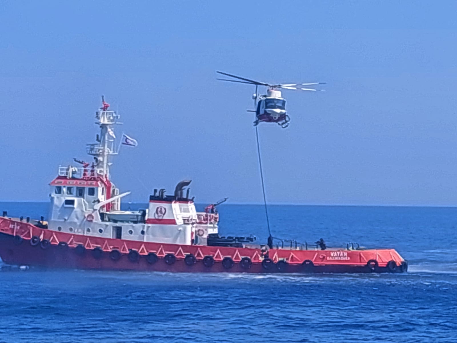 Tatbikatın deniz safhası başarıyla icra edildi