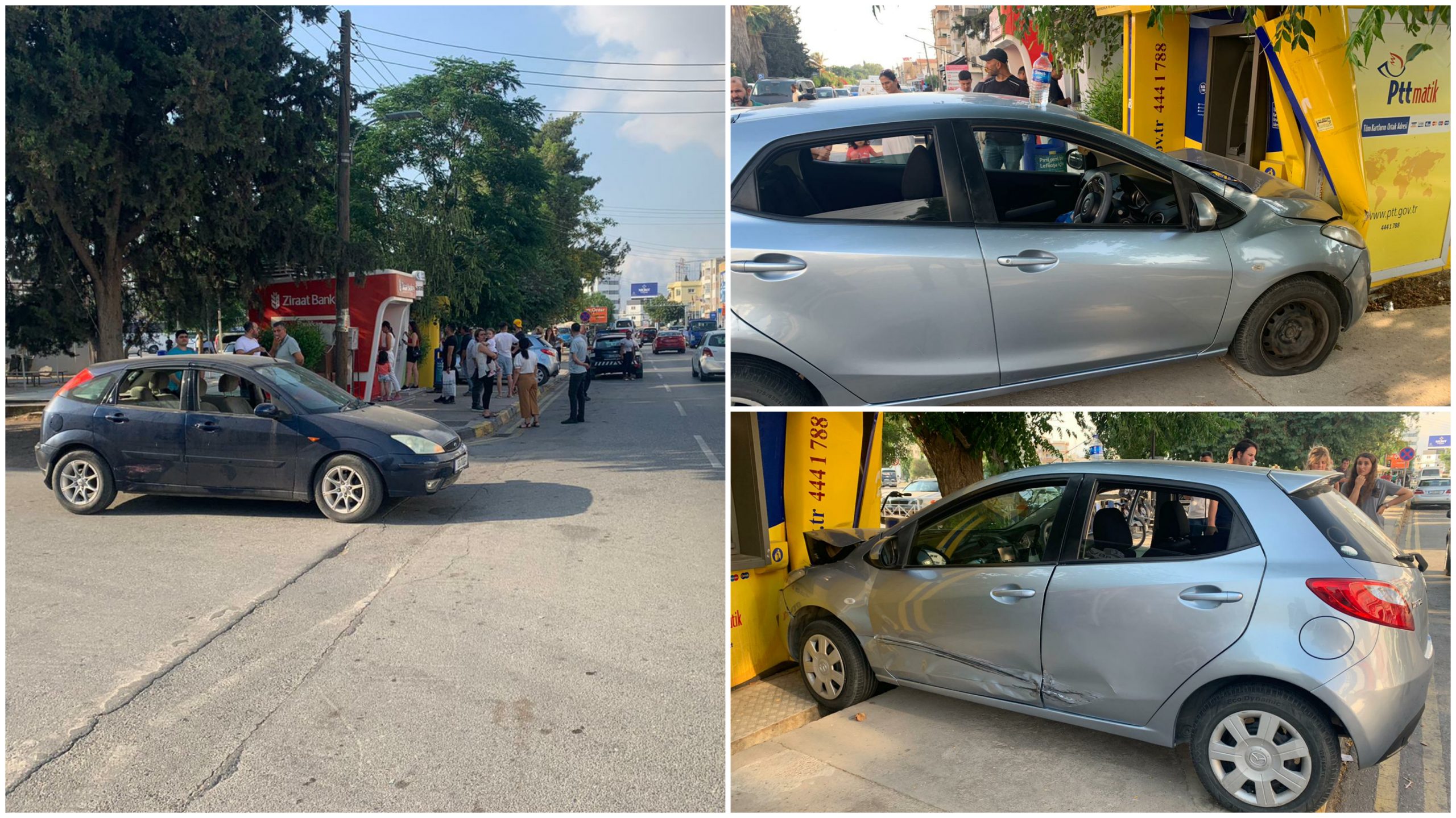 Lefkoşa’da feci kaza!